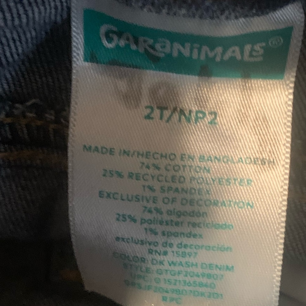 Toddler Garanimals Jeans - Picture 3 of 3